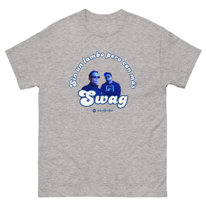Camiseta de "SWAG" blanca o gris