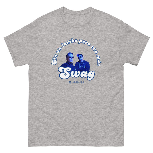 Camiseta de "SWAG" blanca o gris
